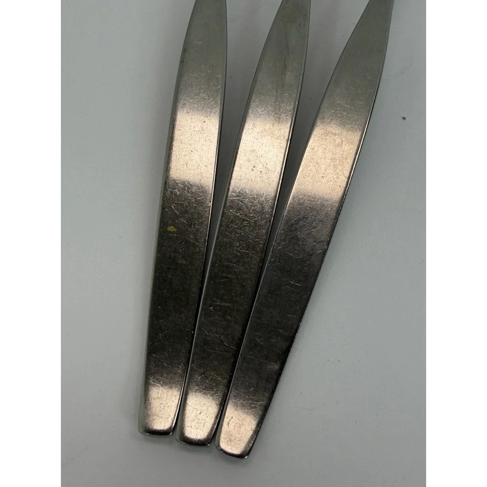 Oneida Community FROSTFIRE Stainless Dinner Forks Set Of 3 #3